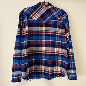 Aviator Nation Plaid Flannel size large